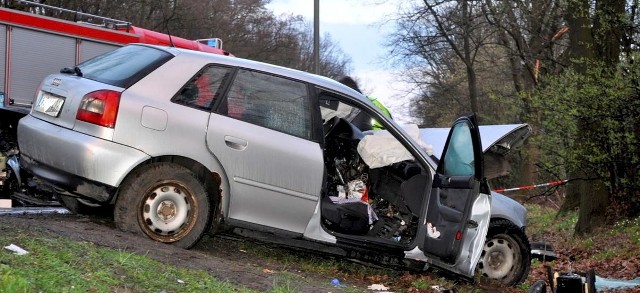 Do wypadku doszło w sobotę po godz. 18 w Obrokach na trasie Lublin - Kraśnik