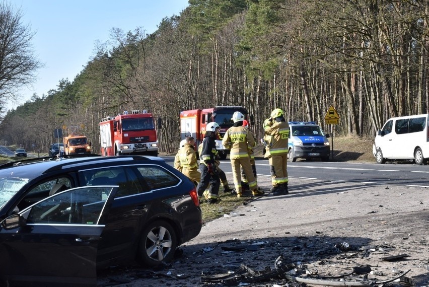 Śmiertelny wypadek na DK22 w m. Rychnowy (p. człuchowski)....