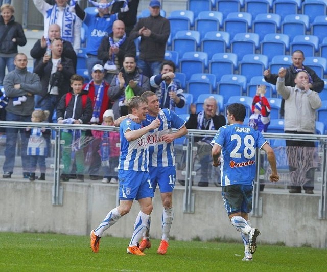 Lech Poznań w meczu ze Śląskiem strzelił pierwsze gole w rundzie wiosennej