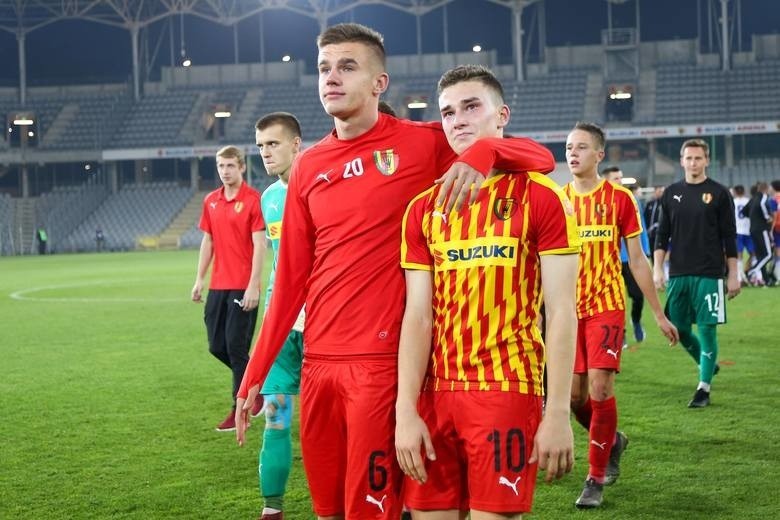 Mateusz Sowiński, 19-letni piłkarz Korony Kielce, wychowanek Wisły Sandomierz, został wypożyczony do zespołu Wigry Suwałki [ZDJĘCIA] 