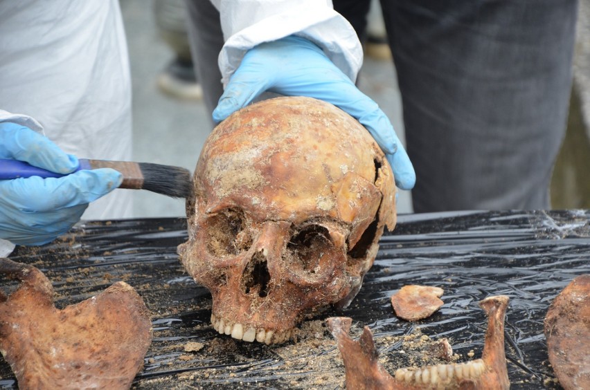 Lublin. Ludzkie szczątki znaleziono na cmentarzu przy ul. Unickiej. To prawdopodobnie więźniowie Zamku Lubelskiego