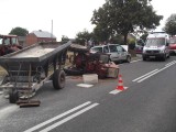 Wypadek w miejscowości Brzezie w powiecie opatowskim