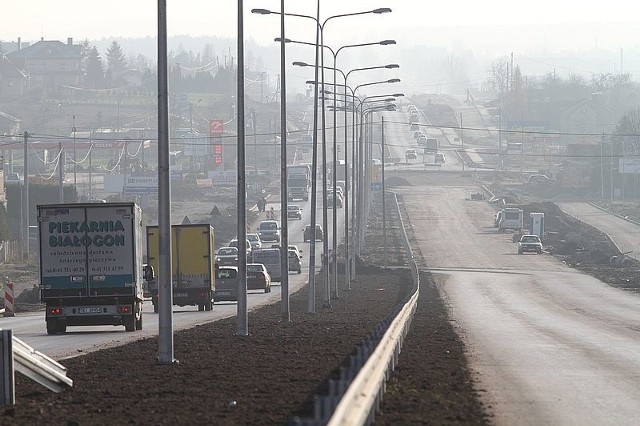 Budowa ulicy Ściegiennego w Kielcach