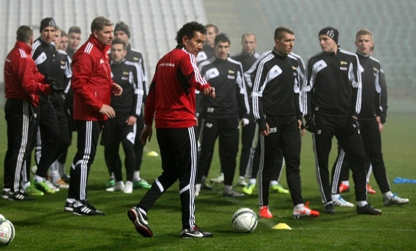 Trening Lechii Gdańsk z Ricardo Monizem