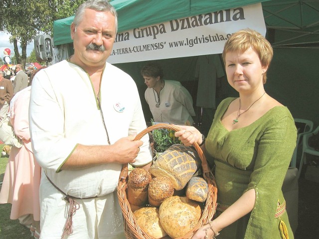 Sławomir Piernicki i Anna Bochen z LGD