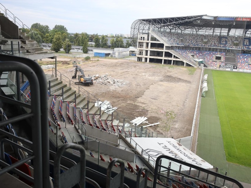 Na Arenie Zabrze zaczyna się budowa nowej części stadionu...