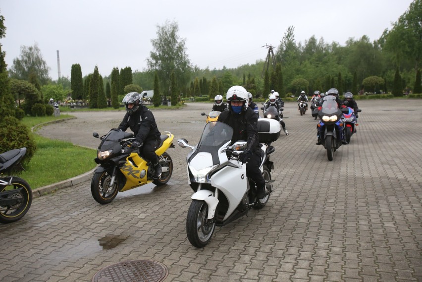 Pogrzeb motocyklisty z Sosnowca: 23-latek zginął w wypadku