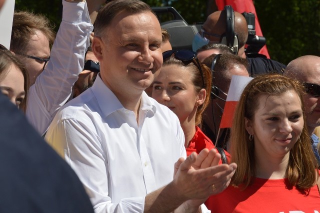 Prezydent Andrzej Duda w Stalowej Woli