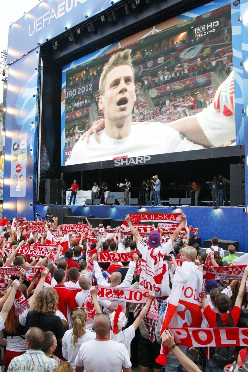 Tak bawił się Poznań w czasie Euro 2012