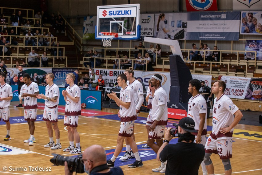 Spójnia Stargard grała ze Śląskiem Wrocław. ZDJĘCIA kibiców i koszykarzy 