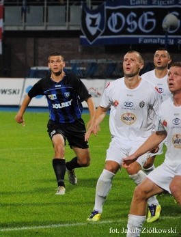 Bartosz Kopacz wystąpił jednak w meczu przeciwko GKS Katowice