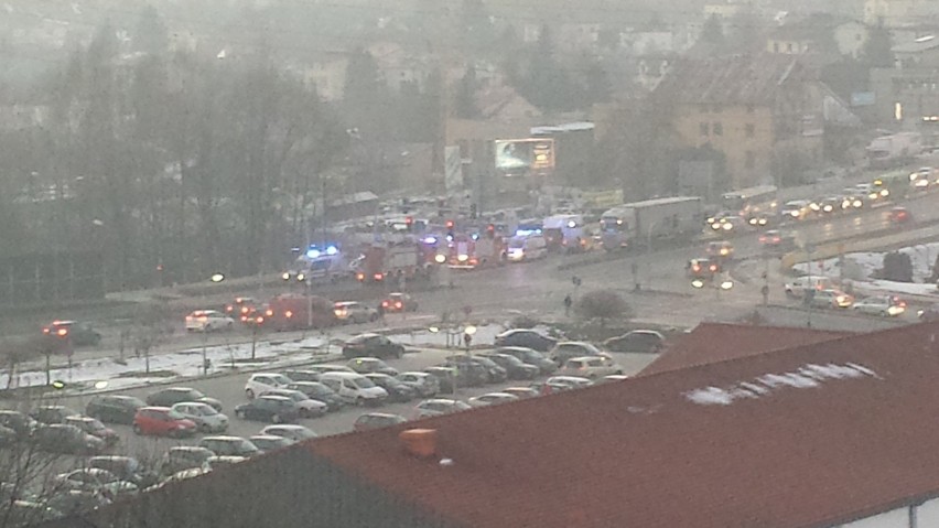 Po godz. 17 rzeszowska policja poinformowała do wypadku na...