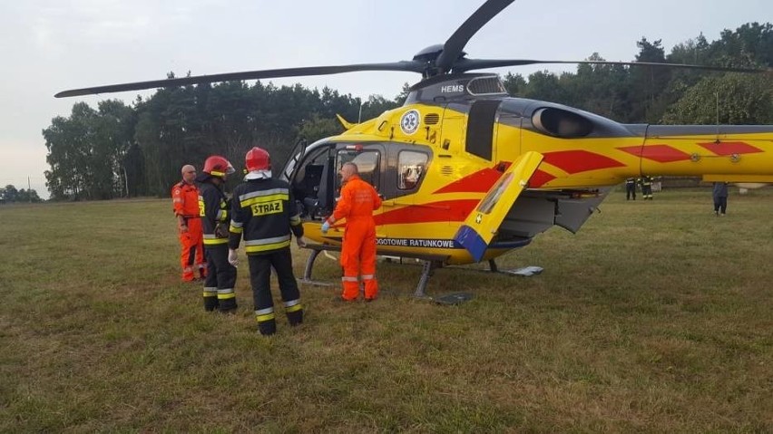 W piątek, 31 sierpnia po godzinie 18 służby ratunkowe...