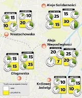 Mapa korków w Poznaniu. Gdzie utkniesz na dłużej? 