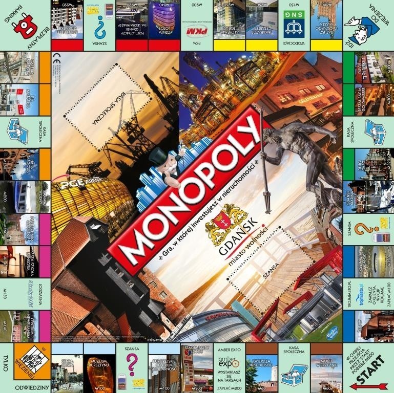 Gdańsk gościł maskotkę gry Monopoly