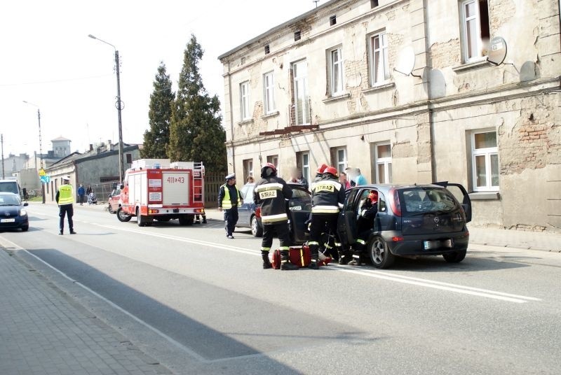 Groźny wypadek w Brzezinach [zdjęcia]