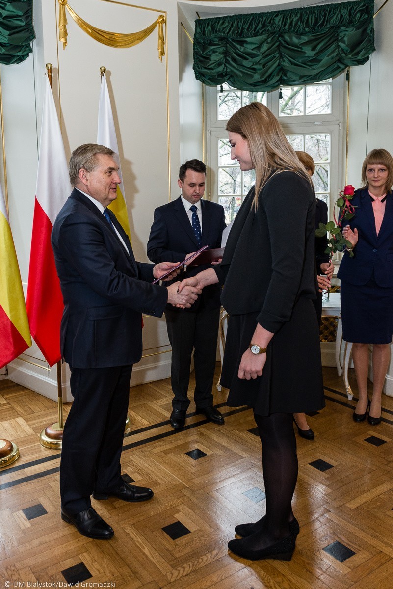 Prezydent Białegostoku przyznał stypendia sportowe i...