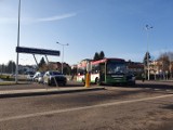 Zderzenie autobusu MPK z autem osobowym na ul. Węglarza w Lublinie