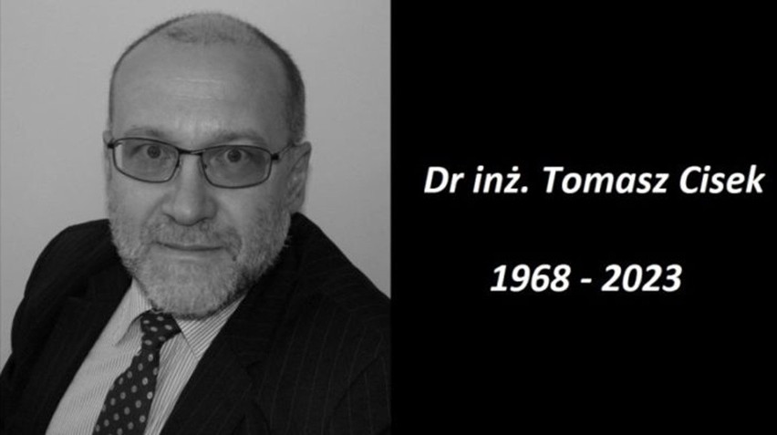We wtorek 14 lutego zmarł Tomasz Cisek - inżynier,...