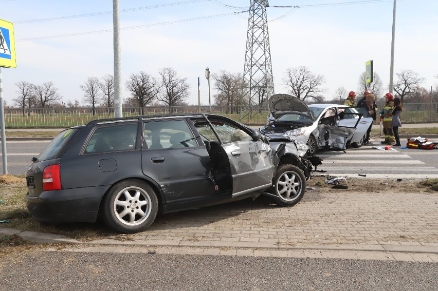 Wypadek na Wschodniej Obwodnicy Wrocławia 19.03.2023