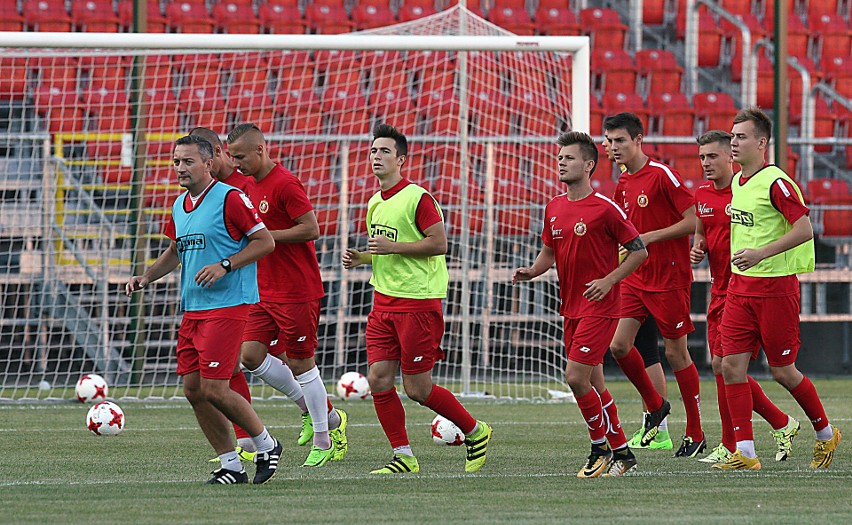 Franciszek Smuda poprowadził trening Widzewa [ZDJĘCIA]