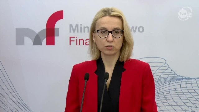 Minister finansów Teresa Czerwińska