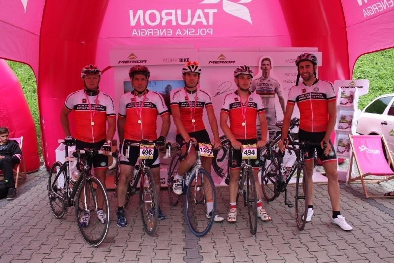 Studenci Politechniki Świętokrzyskiej startowali w Tour de Pologne amatorów