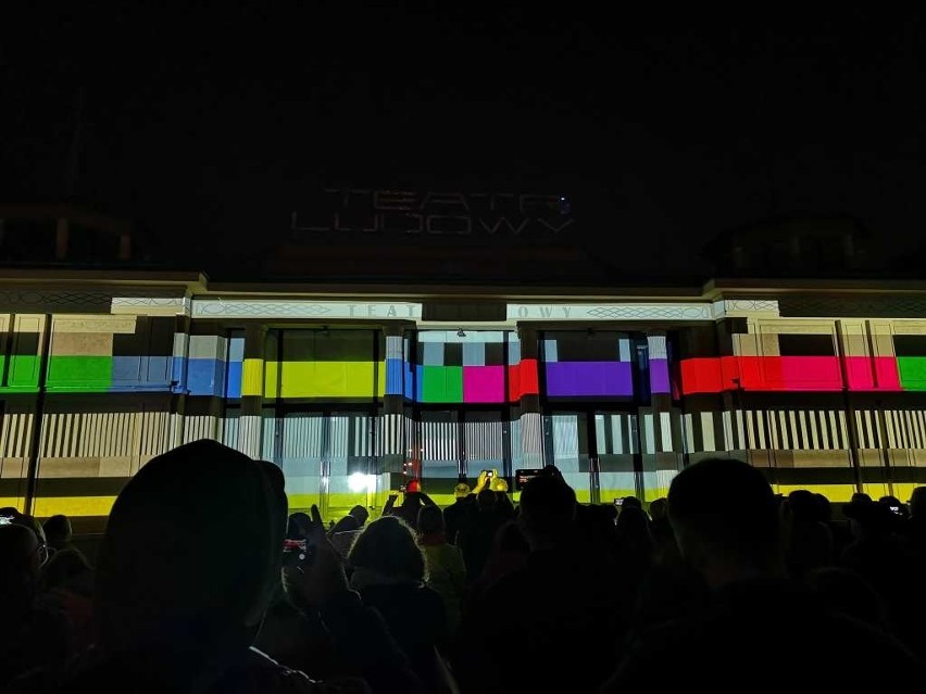 Kraków. Bunt Nowej Huty - mapping na teatrze na 70-lecie dzielnicy [ZDJĘCIA]