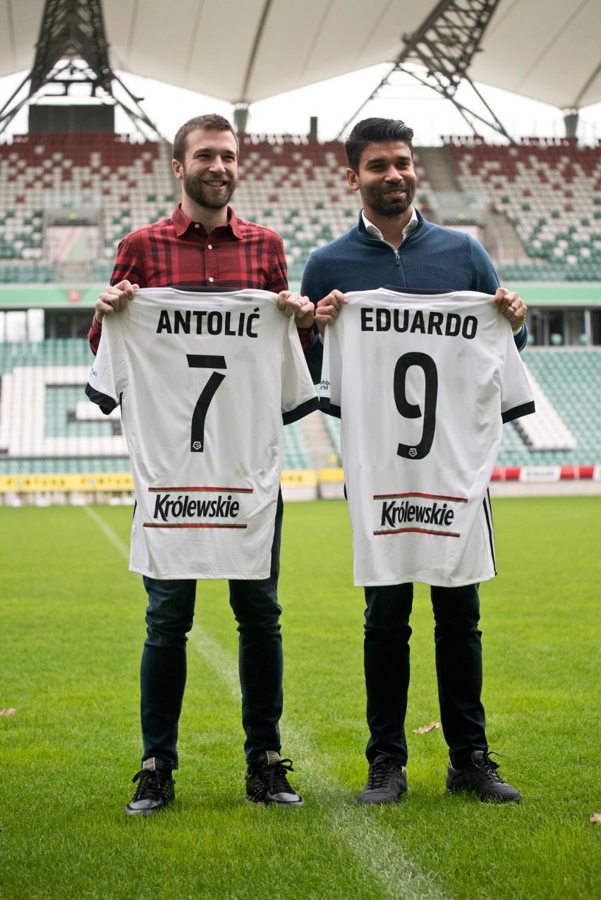 Antolić i Eduardo to dwaj nowi zawodnicy Legii. Przed...