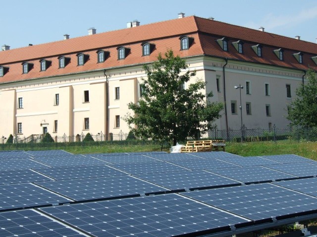 W Niepołomicach ma już fotowoltaikę m.in. zamek (od 2016 roku)