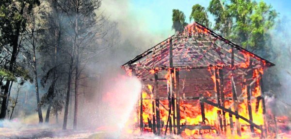 Akcja, w której wzięło udział 29 strażaków trwała 5 godzin i 20 minut. W pożarze spaliła się stodoła ze zbożem i słomą, murowany budynek inwentarski oraz jeden hektar lasu sosnowego.