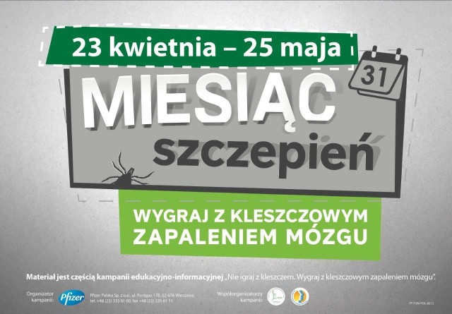 Ruszył miesiąc szczepień przeciw kleszczom