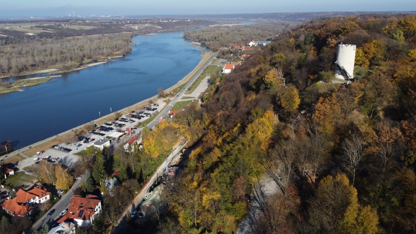 Kazimierz Dolny w długi weekend. Zobacz zdjęcia z jesiennego spaceru po mieście