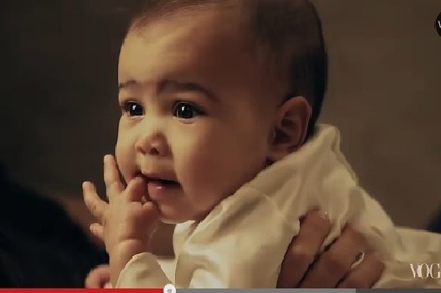 North West (fot. screen YouTube)