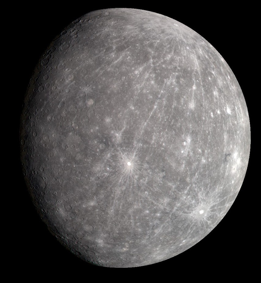 Merkury - najmniejsza i najbliższa Słońcu planeta Układu...