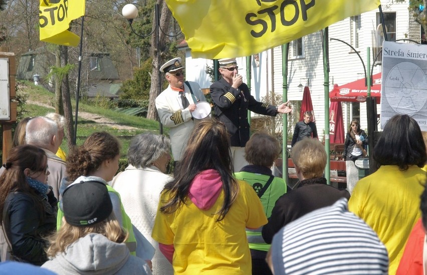 Stop atom - protest na 1 maja.