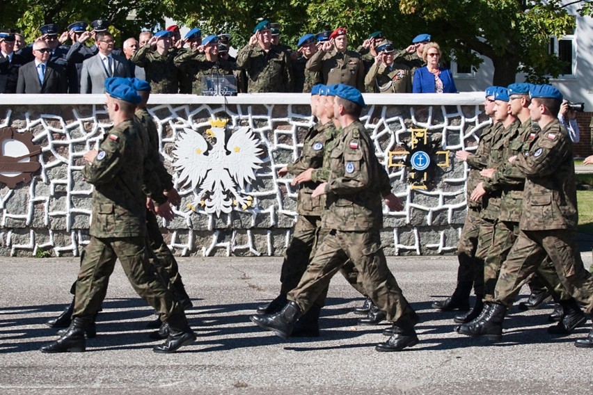 Pożegnanie żołnierzy wyjeżdżających do Bośni Hercegowiny.