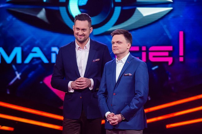 Marcin Prokop i Szymon Hołownia (fot. Piotr Mizerski / TVN)