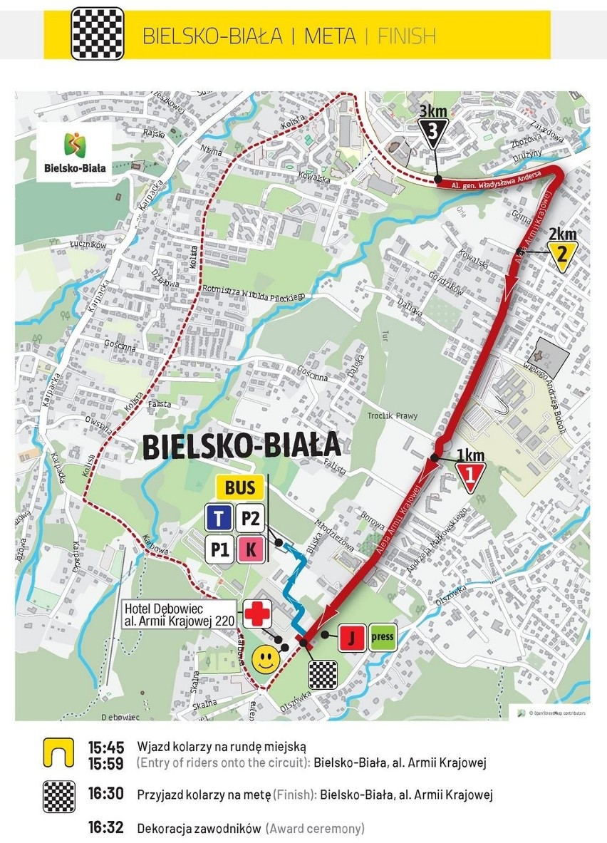 Tour de Pologne 2019. 5.etap zakończy się w Bielsku-Białej