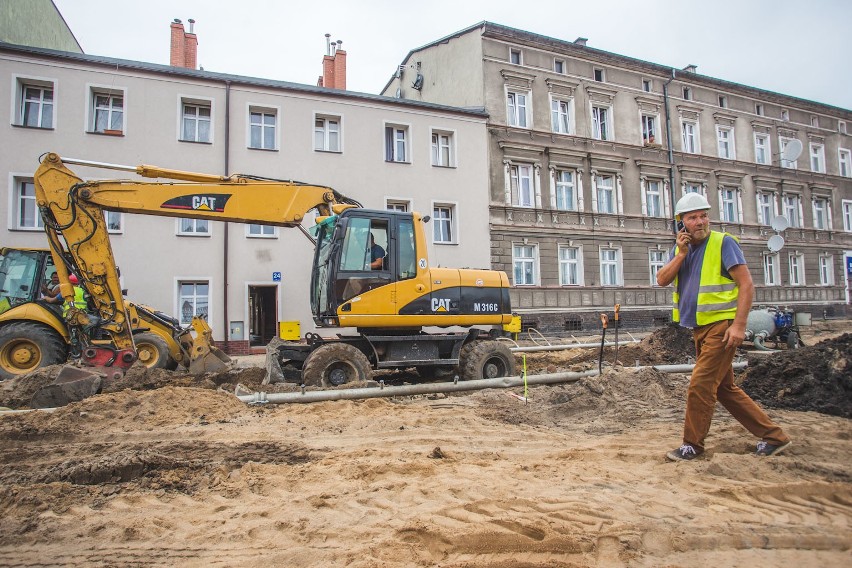 W Słupsku trwa długo oczekiwany remontu ulicy Długiej....