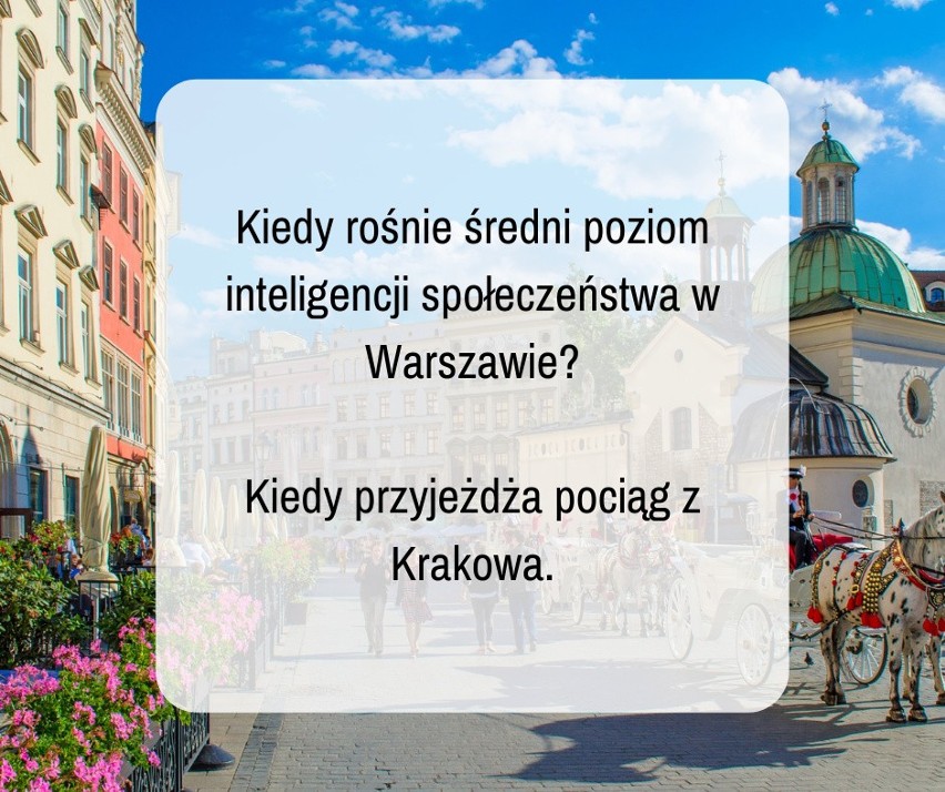 Miasto smogu, korków i skąpców? Oto TOP 10 dowcipów o Krakowie!