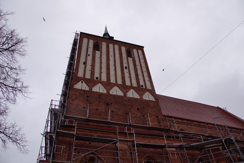 Trwa remont sławieńskiego kościoła WNMP. Kilka tygodni temu...