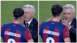 Lewandowski pocieszany przez Ancelottiego po El Clasico w Rijadzie. Starzy znajomi z Bayernu Monachium nadal darzą się sympatią