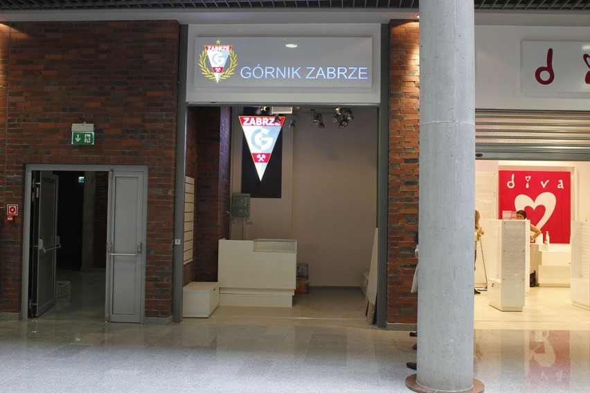 Sklep Górnika Zabrze w Galerii Zabrze