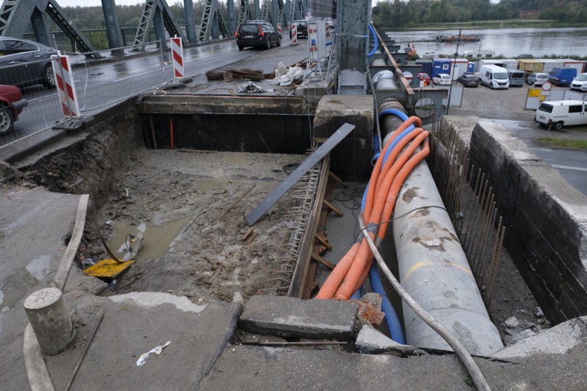 Tak wygląda remont mostu w Toruniu