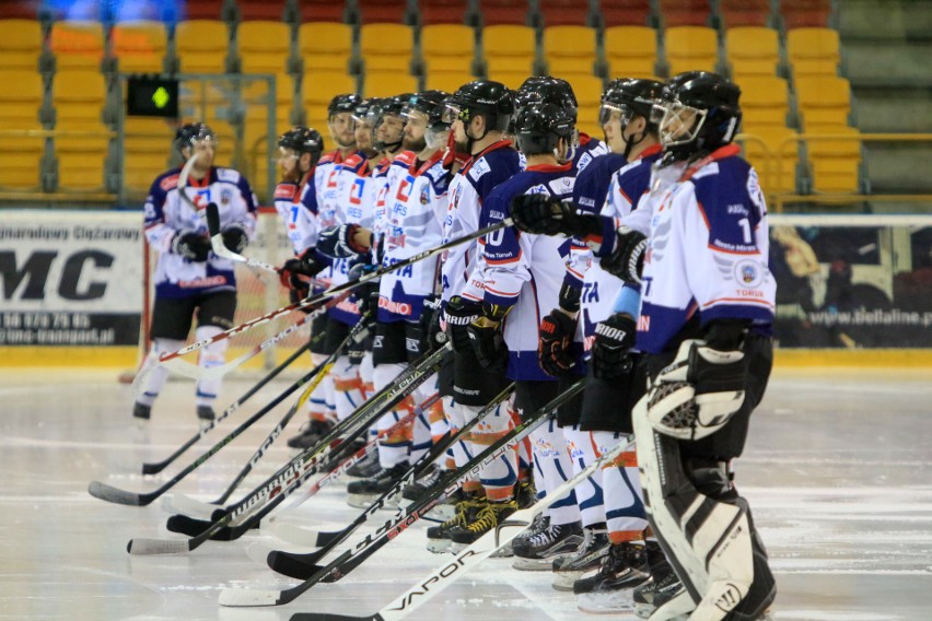 W pierwszej lidze hokeja rozpoczyna się runda play off. W...