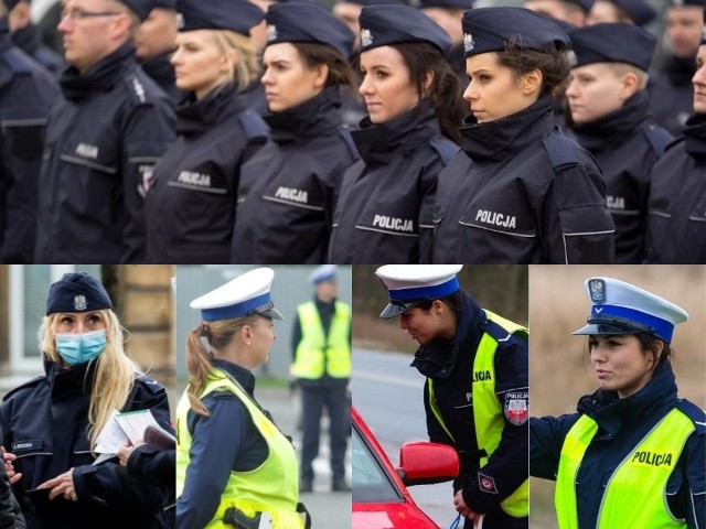 Zobaczcie piękne kobiety, uchwycone przez naszych fotoreporterów, które przywdziały policyjny mundury i pracują na ulicach miast w województwie kujawsko-pomorskim. >>>>>>