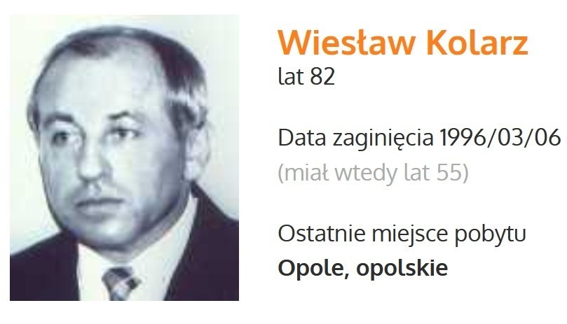 Wiesław Kolarz sprawa nr( 00-0223)...