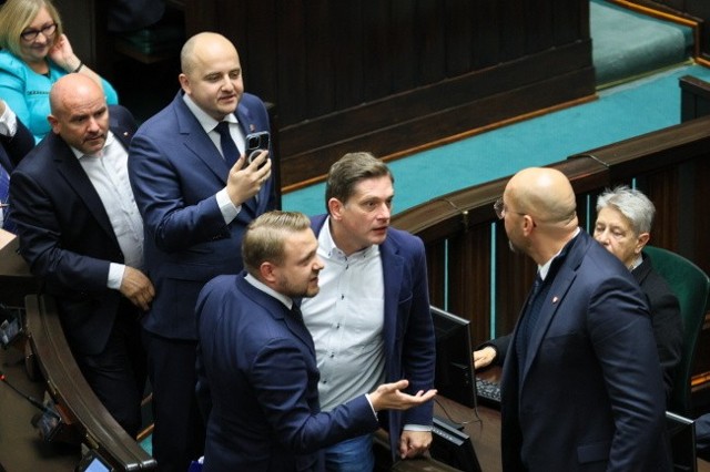 Awantura na posiedzeniu Sejmu.
