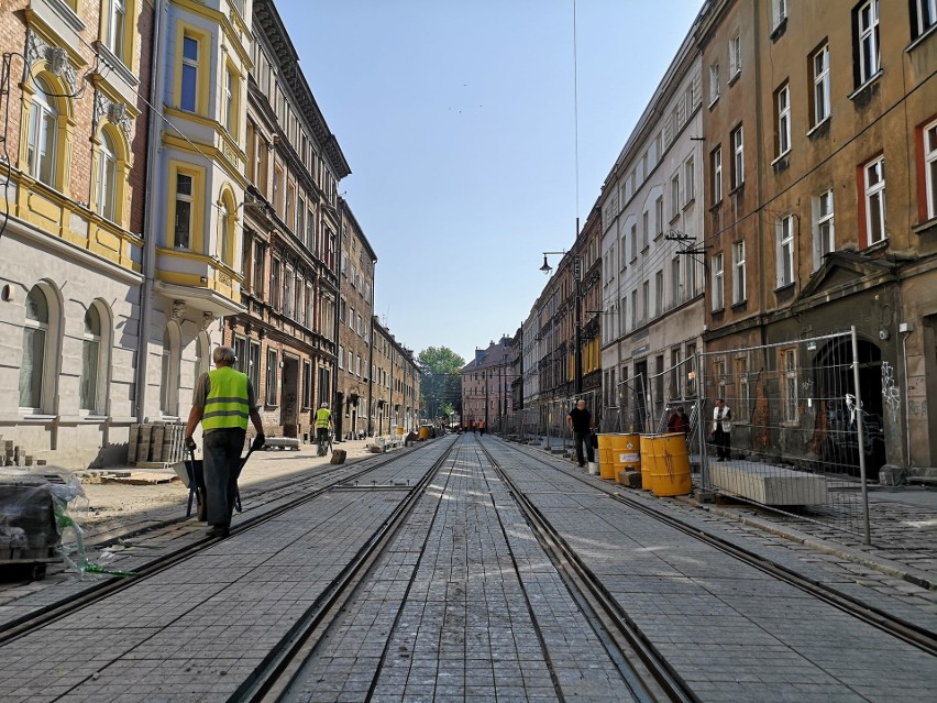 Tramwaje nie jeżdżą w Bytomiu ulicą Katowicką od września...